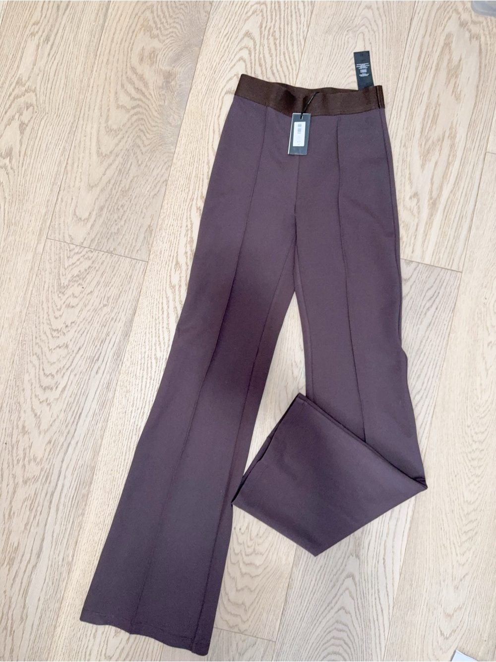 NWT 127313 Aritzia Babaton Radio rich mocha brown XS